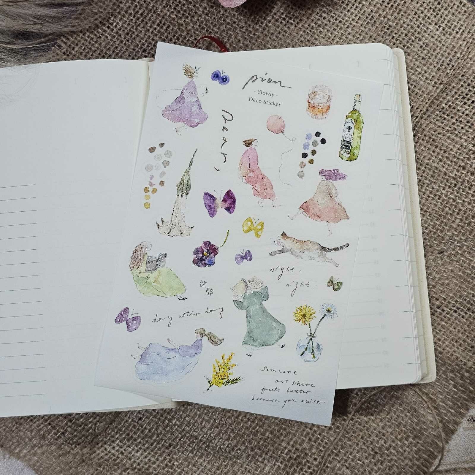 Pion Transfer Stickers - Slowly