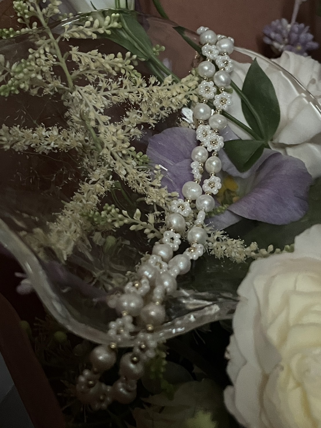 925 silver-Romantic French Necklace