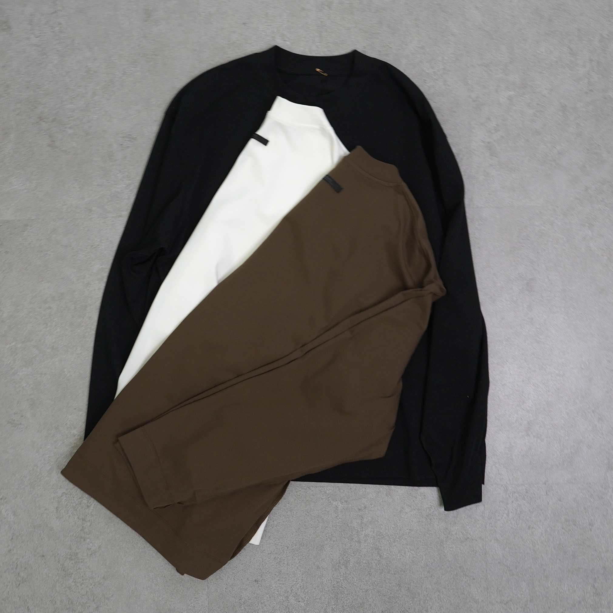 Symphony 長Tee-素色彈性纖維-剩下棕色