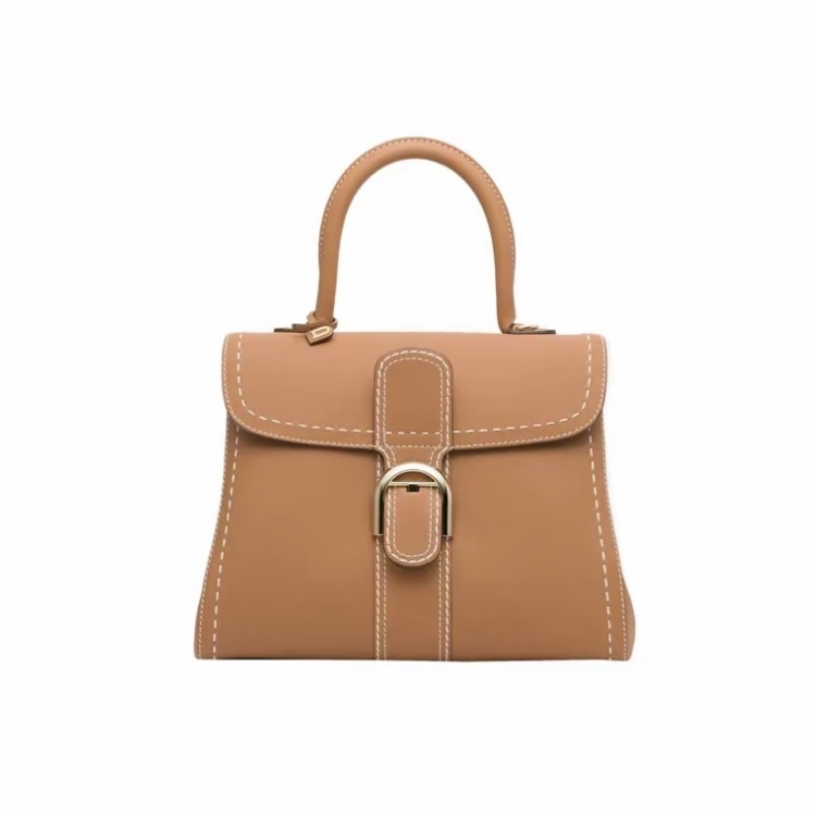 DELVAUX Brillant Surpiqué MM 手袋