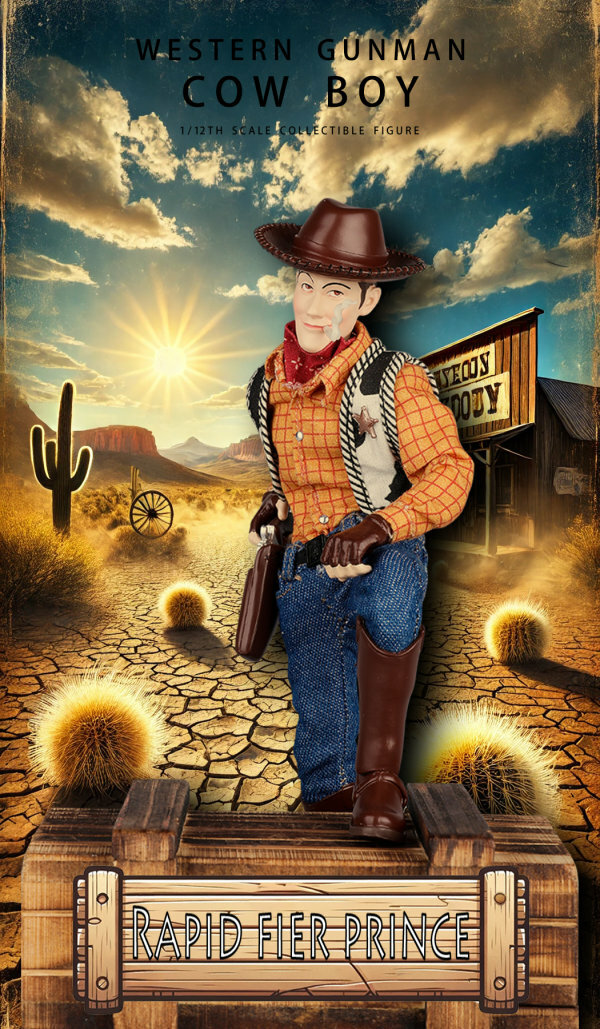 [訂金] Joy Man Toys 1/12 西部槍手