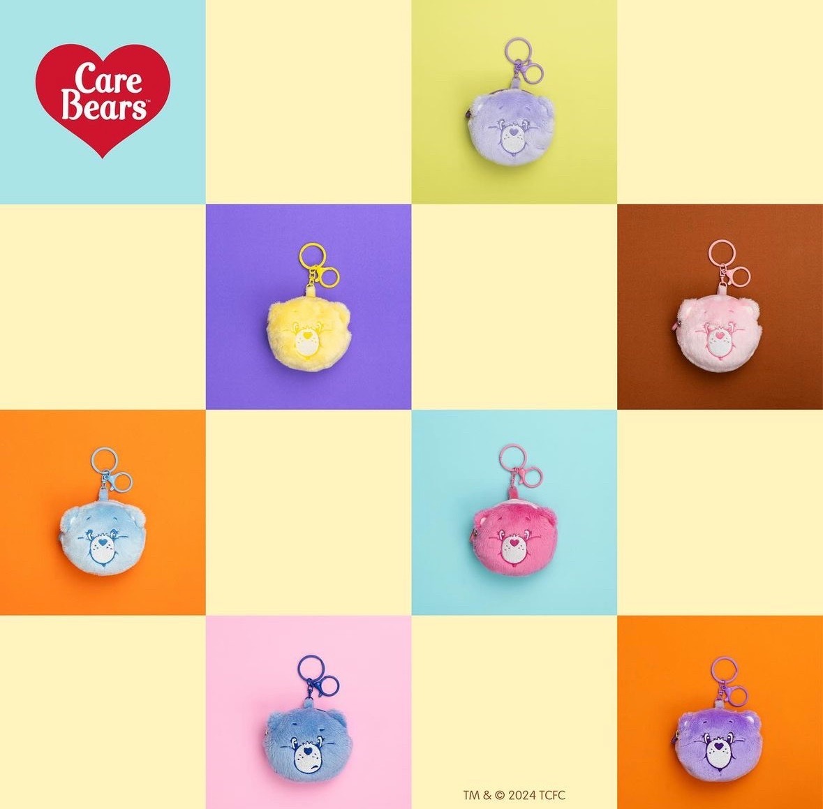 🇹🇭Care bears毛毛耳機包💟