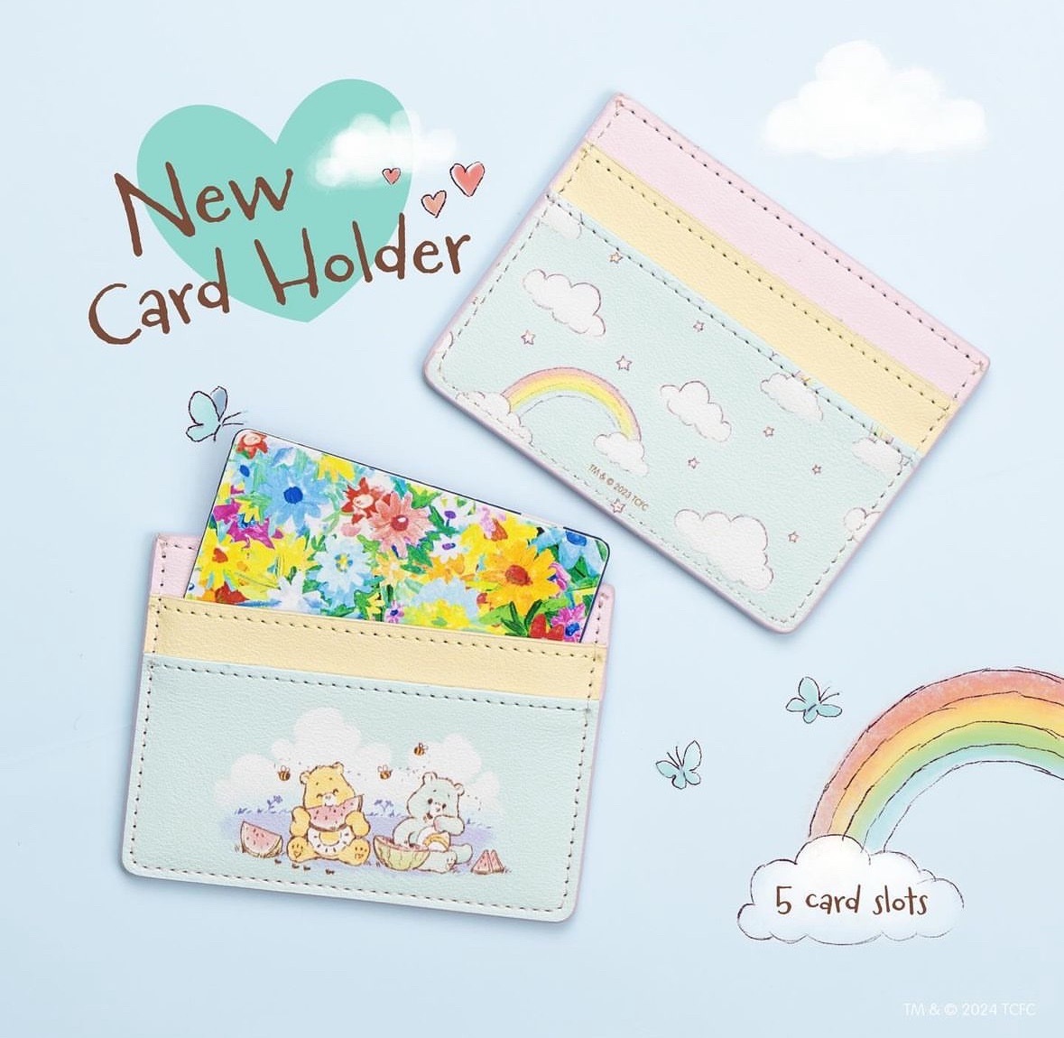 🇹🇭 CARE BEARS 粉嫩嫩票卡夾🐻(現貨)