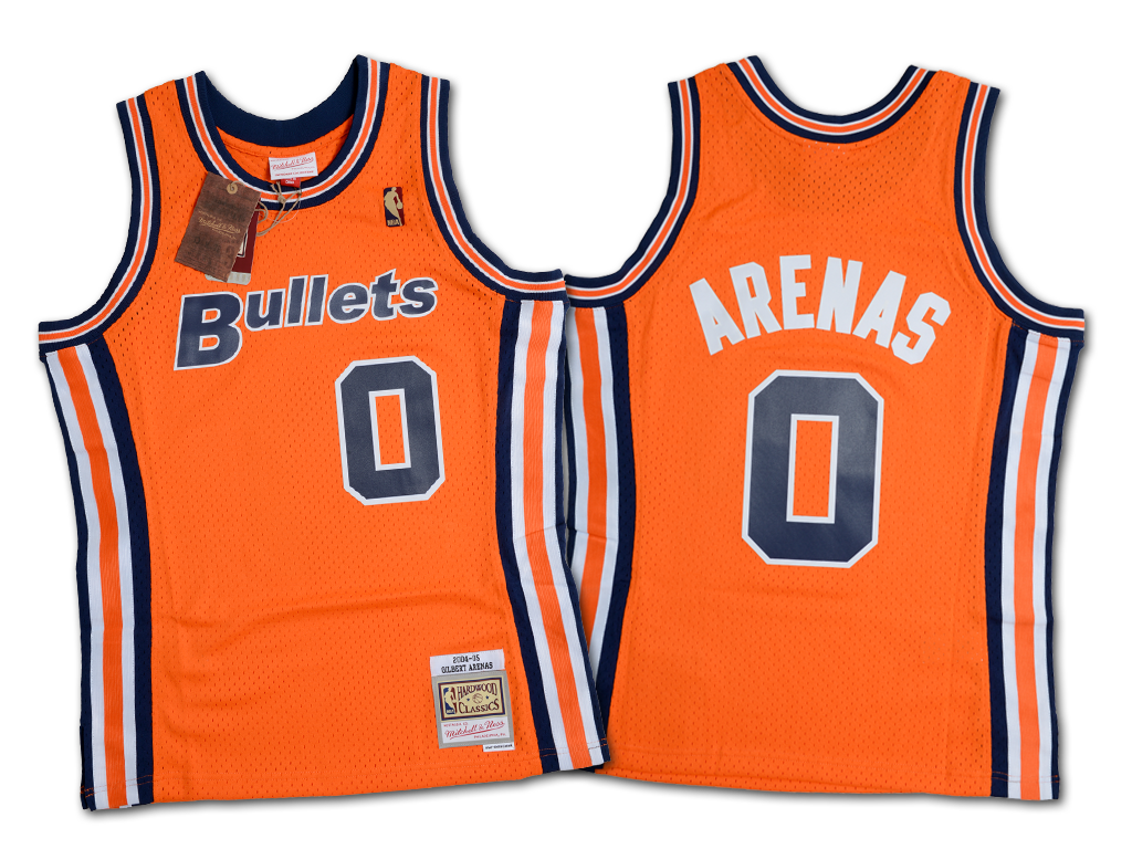 Mitchell & Ness 華盛頓巫師隊 Gilbert Arenas 2004-2005 復刻 Swingman 球衣