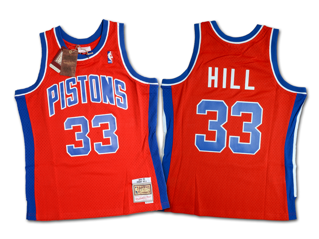 Mitchell & Ness 底特律活塞隊 Grant Hill 1994-1995 復刻 Swingman 球衣