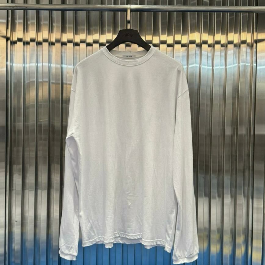 淨色破邊長袖衫 LEGIT-T021