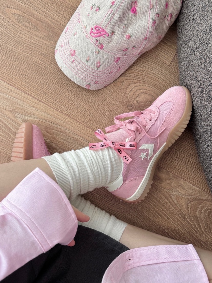 CONVERSE RUN STAR TRAINER 粉 A13362C