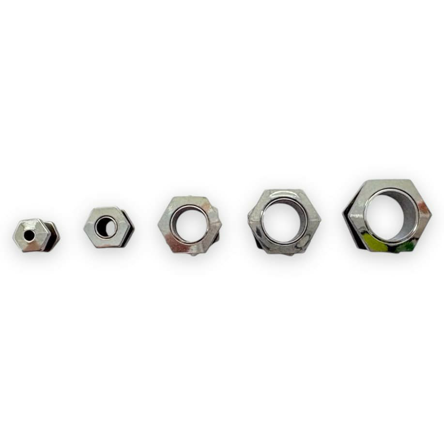 擴耳-鋼-六角 3色(單支價)(AP)