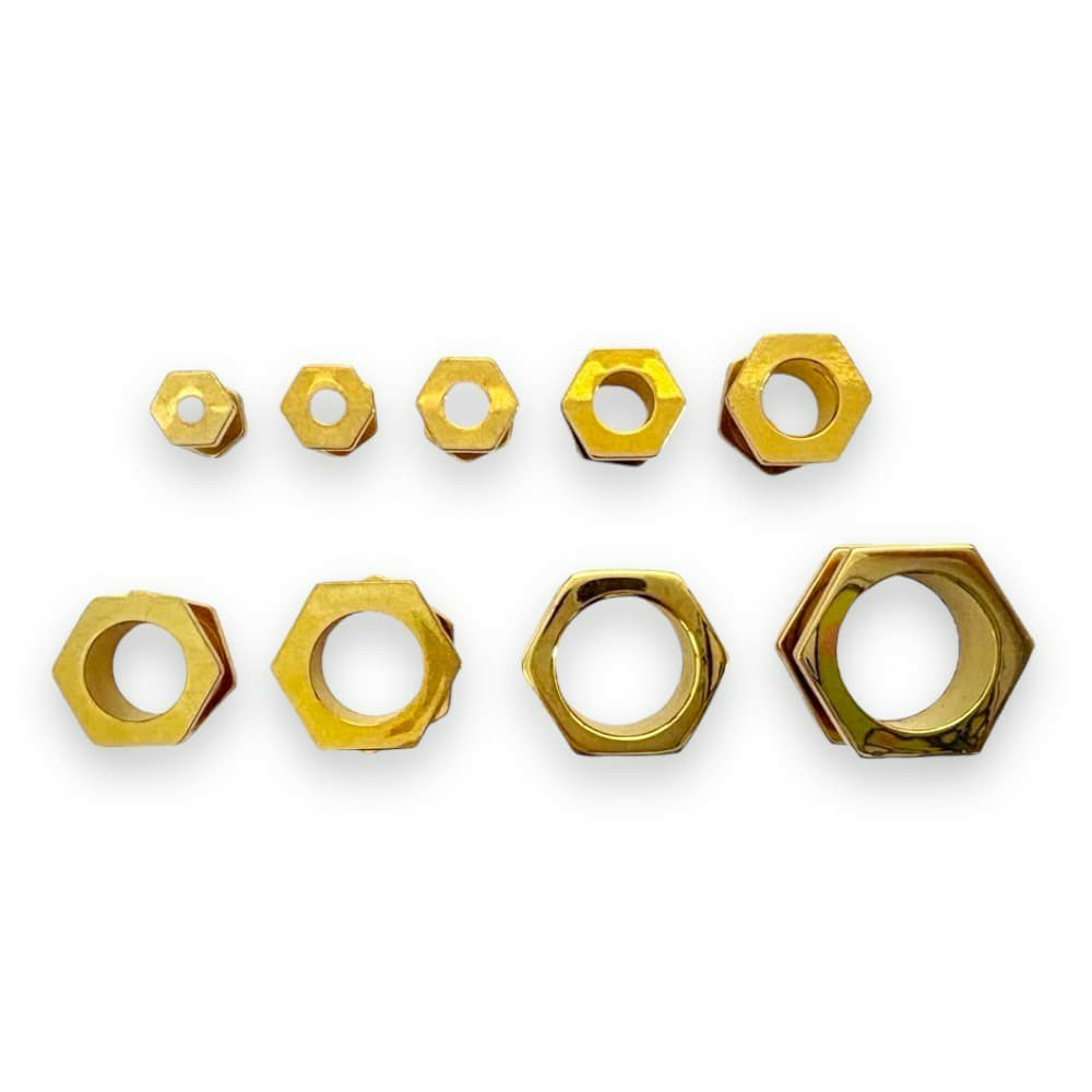 擴耳-鋼-六角 3色(單支價)(AP)