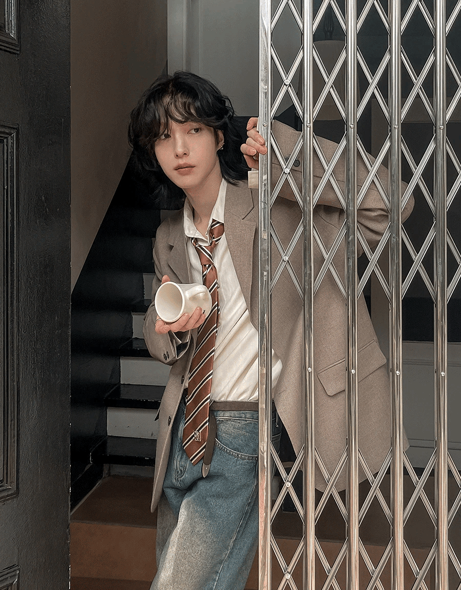 Roston 三扣西裝外套