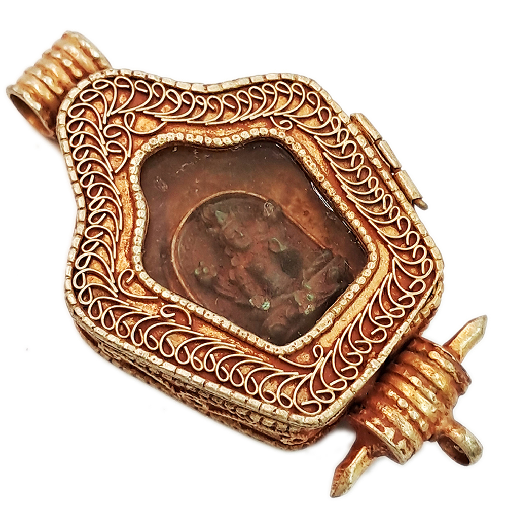 黃財神{綠松石}嘎嗚【十方】142491