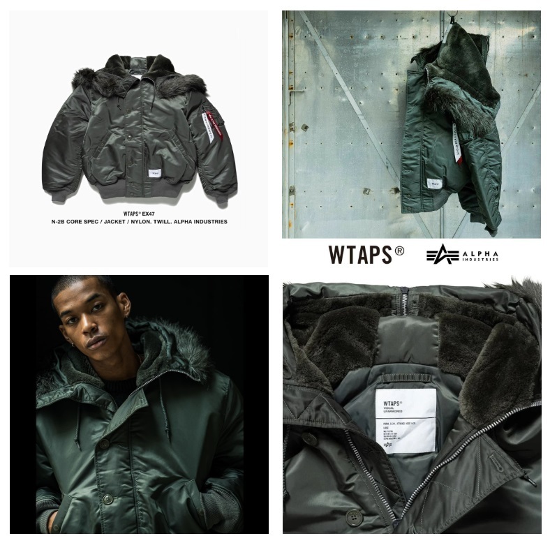 WTAPS N-2B CORE SPEC / JACKET / NYLON. TWILL. ALPHA INDUSTRIES - OLIVE PRE ORDER ITEM (預訂中)