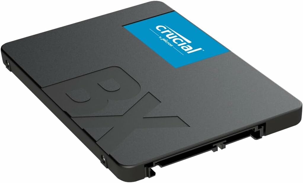 Crucial BX500 3D NAND SATA 2.5 吋內接 SSD 固態硬碟，高達 540MB/s