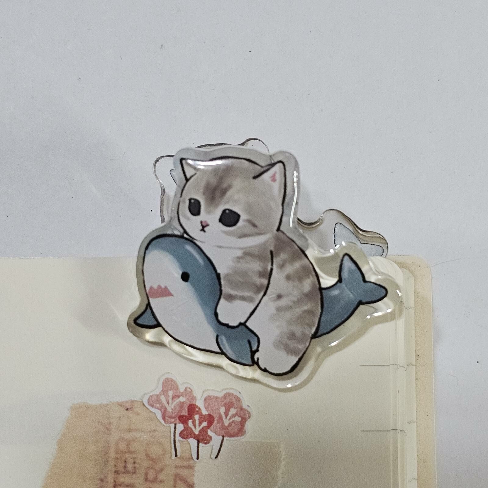 Mofusand Book Clip - Shark