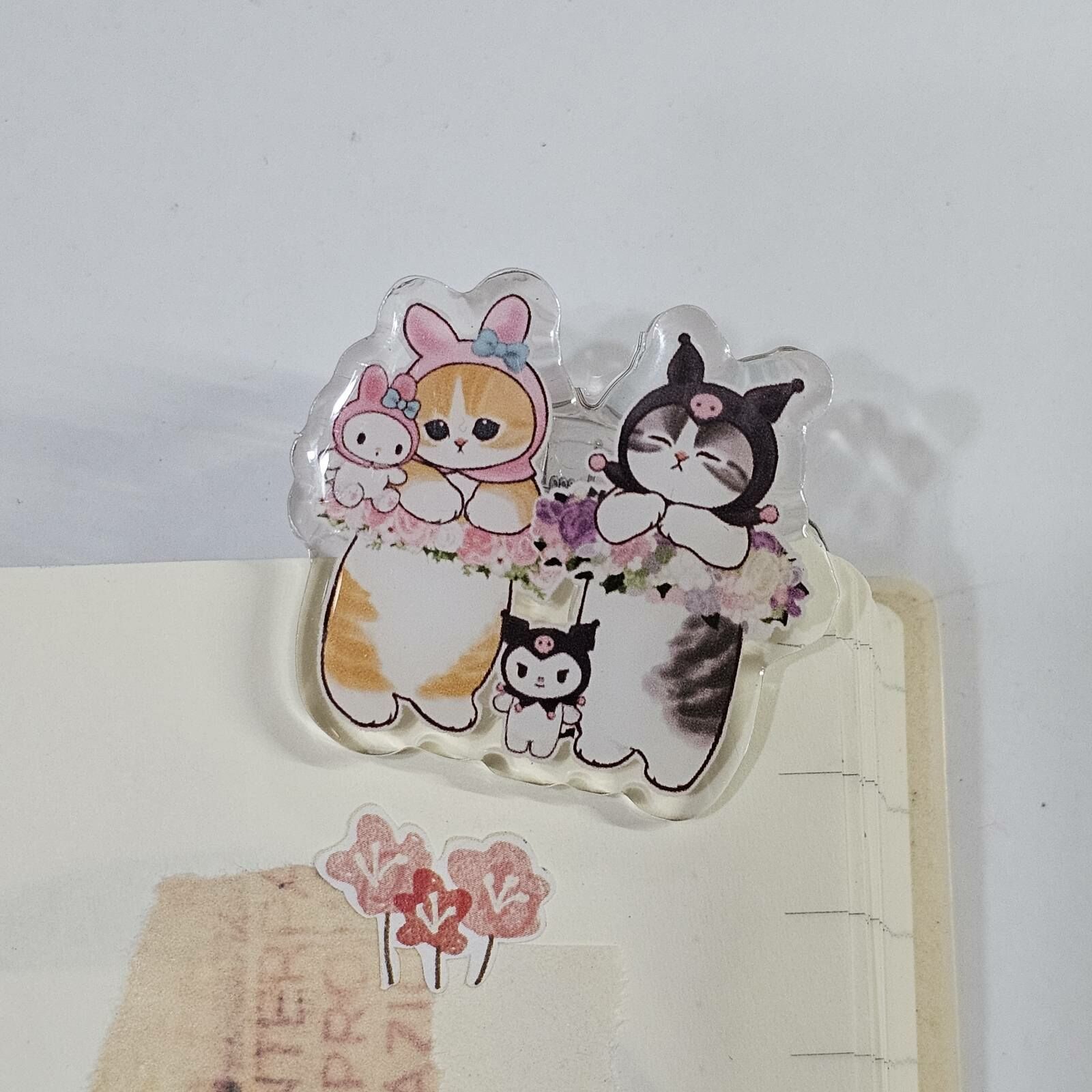 Mofusand Book Clip - M & K
