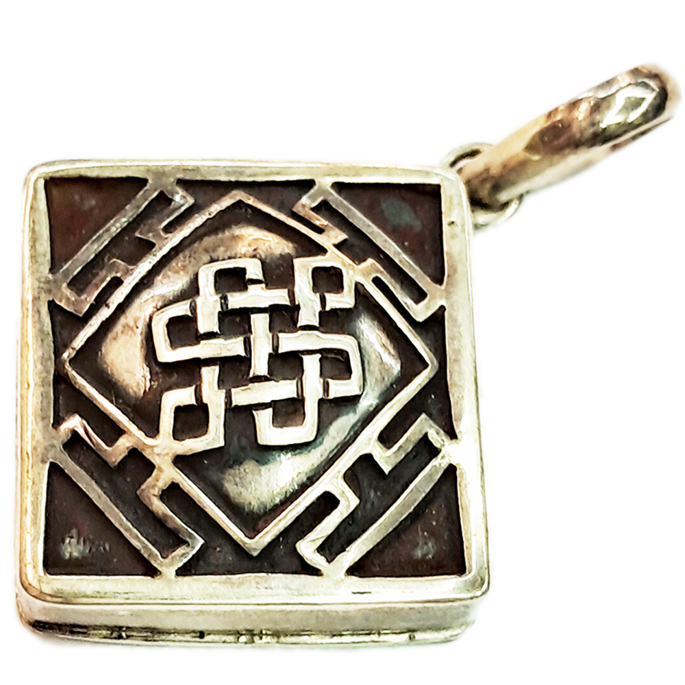 吉祥結{嘎嗚}925純銀【十方】118866