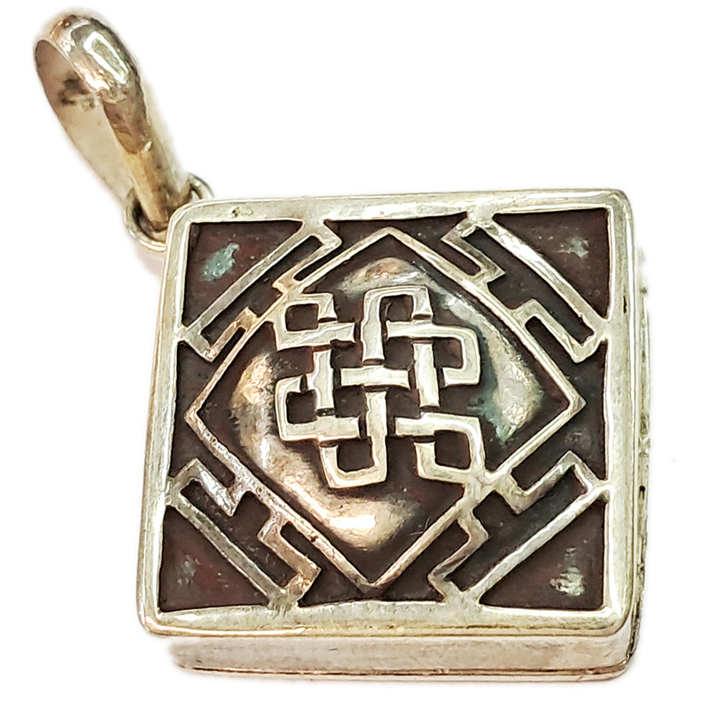 吉祥結{嘎嗚}925純銀【十方】118866