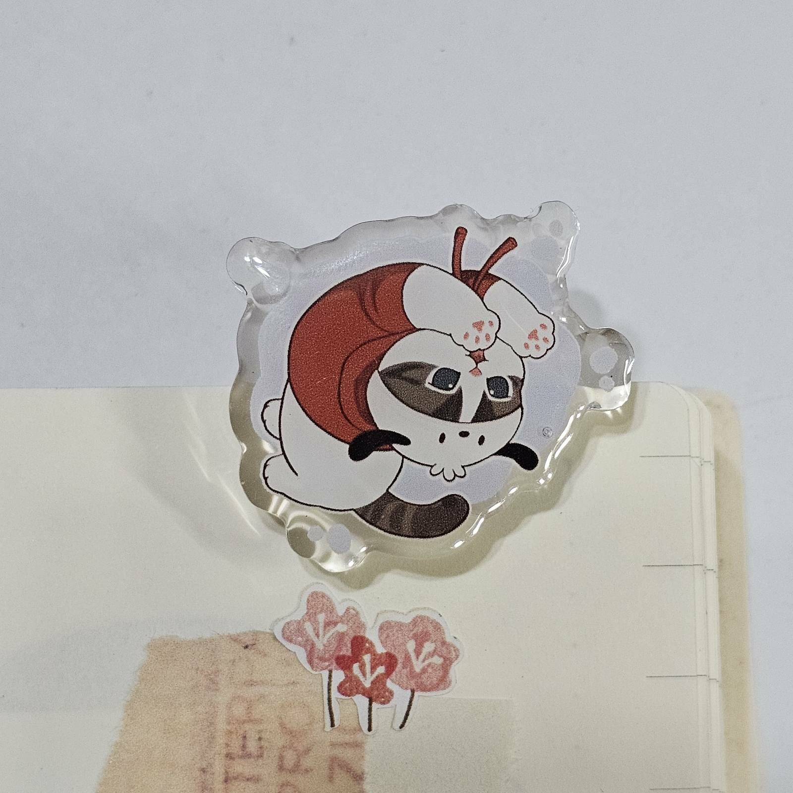 Mofusand Book Clip - Pochacco