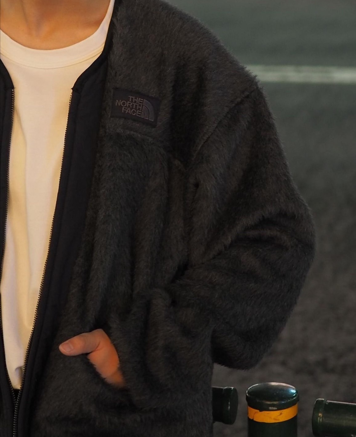 ジャケット・アウター THE NORTH FACE FLEECE FIELD CARDIGAN THE NORTH FACE PURPLE LABEL Wool Boa Fleece Field Cardigan