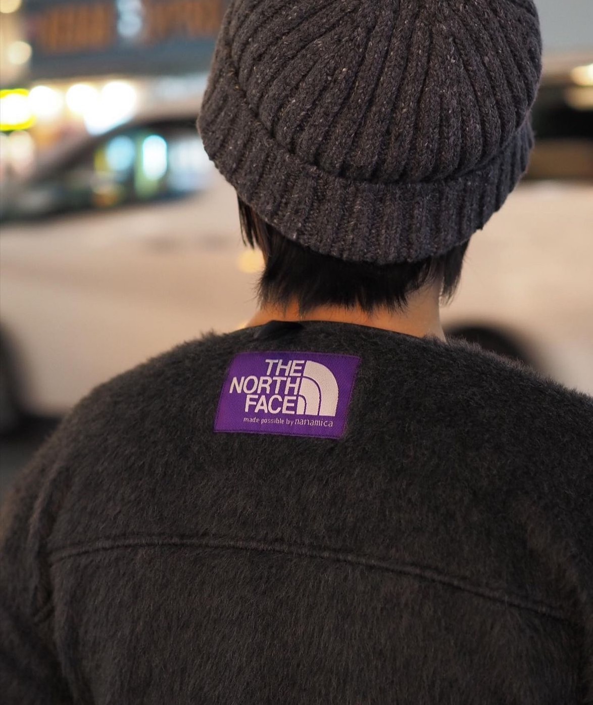 日本The North Face 紫標✨PLAS Wool Fleece Field Cardigan 開