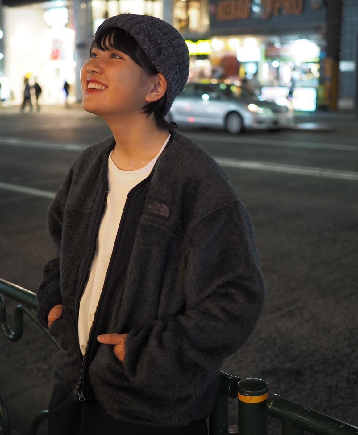 日本The North Face 紫標✨PLAS Wool Fleece Field Cardigan 開