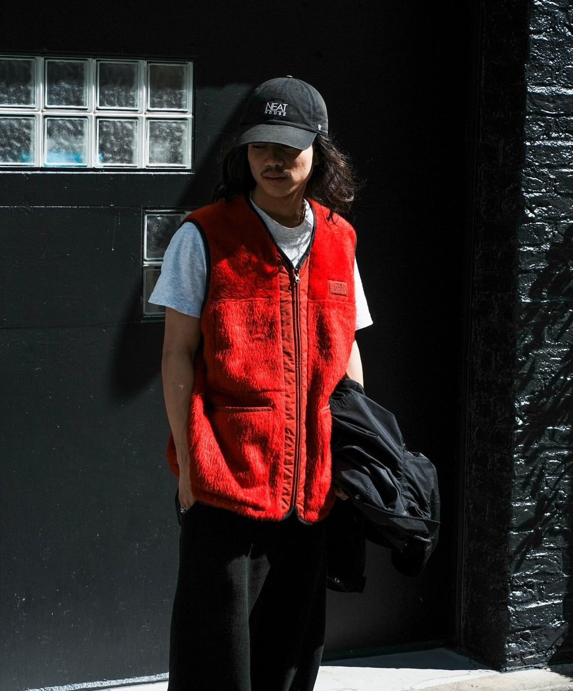 日本 The North Face 紫標  PLAS Wool Fleece Field Vest 背心
