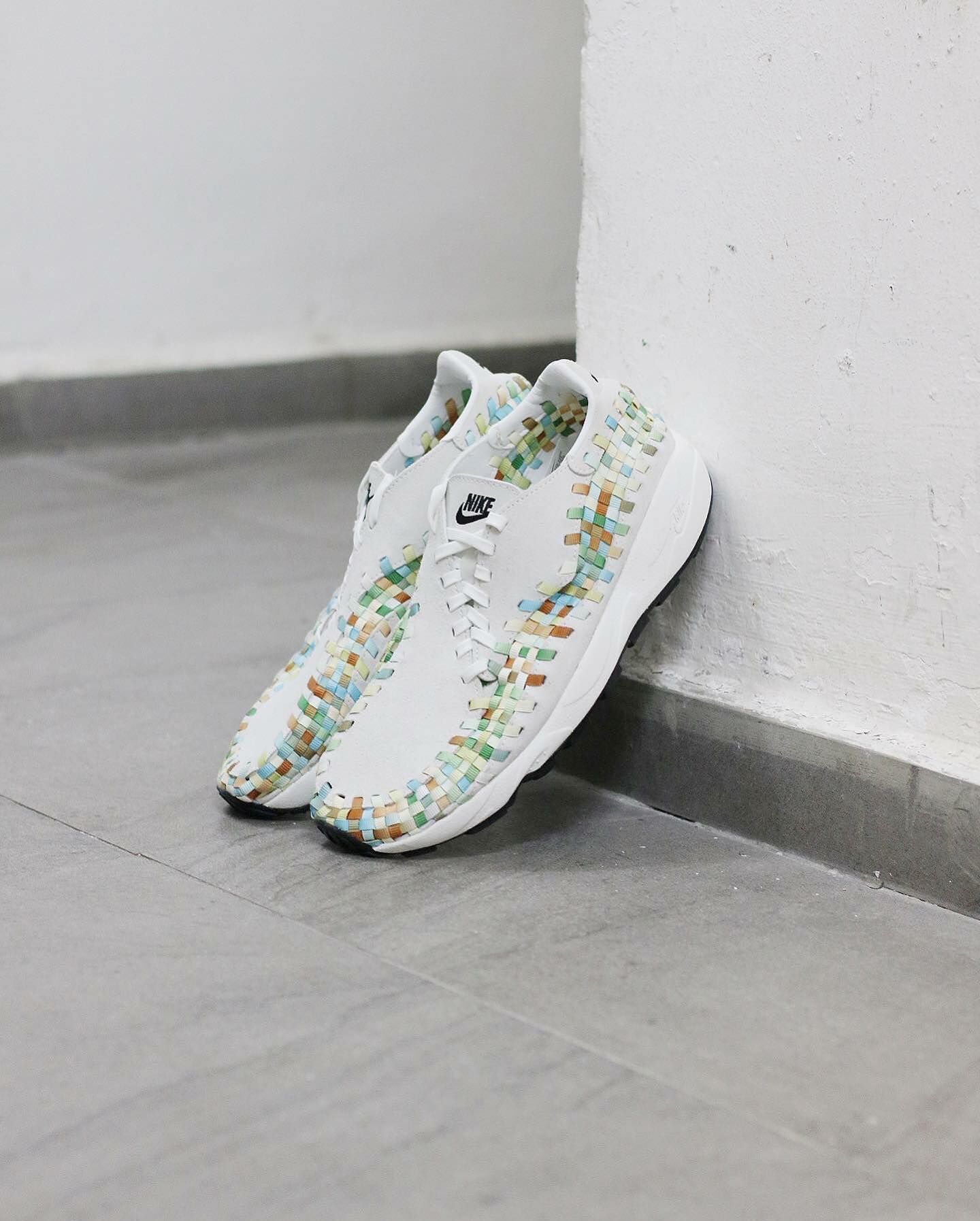Nike Footscape Woven Rainbow米白彩虹編織 FB1959-101