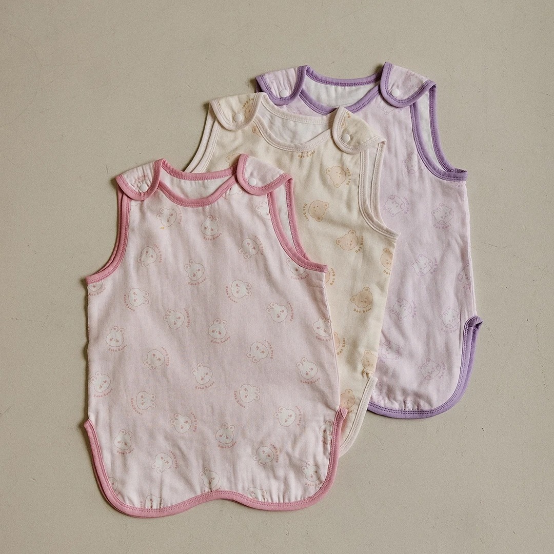 Pastel彩筆綿綿人物系列 四重紗睡袋