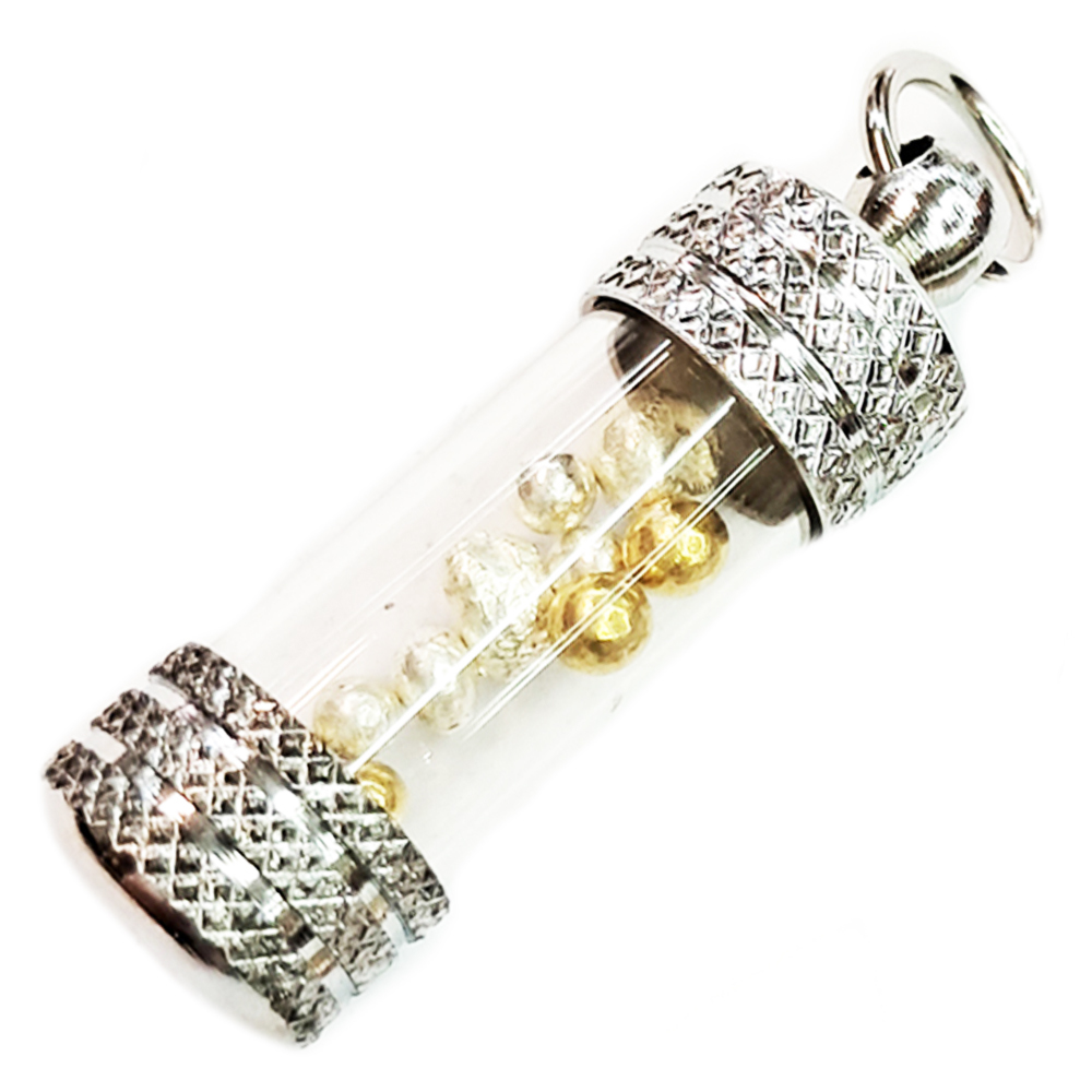  補財運 西藏天金天銀嘎屋 高3公分【十方】136637