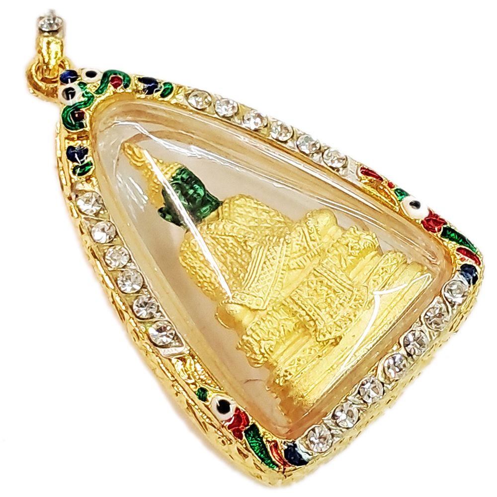 泰國玉佛{鑲鑽}佛牌【十方】132646