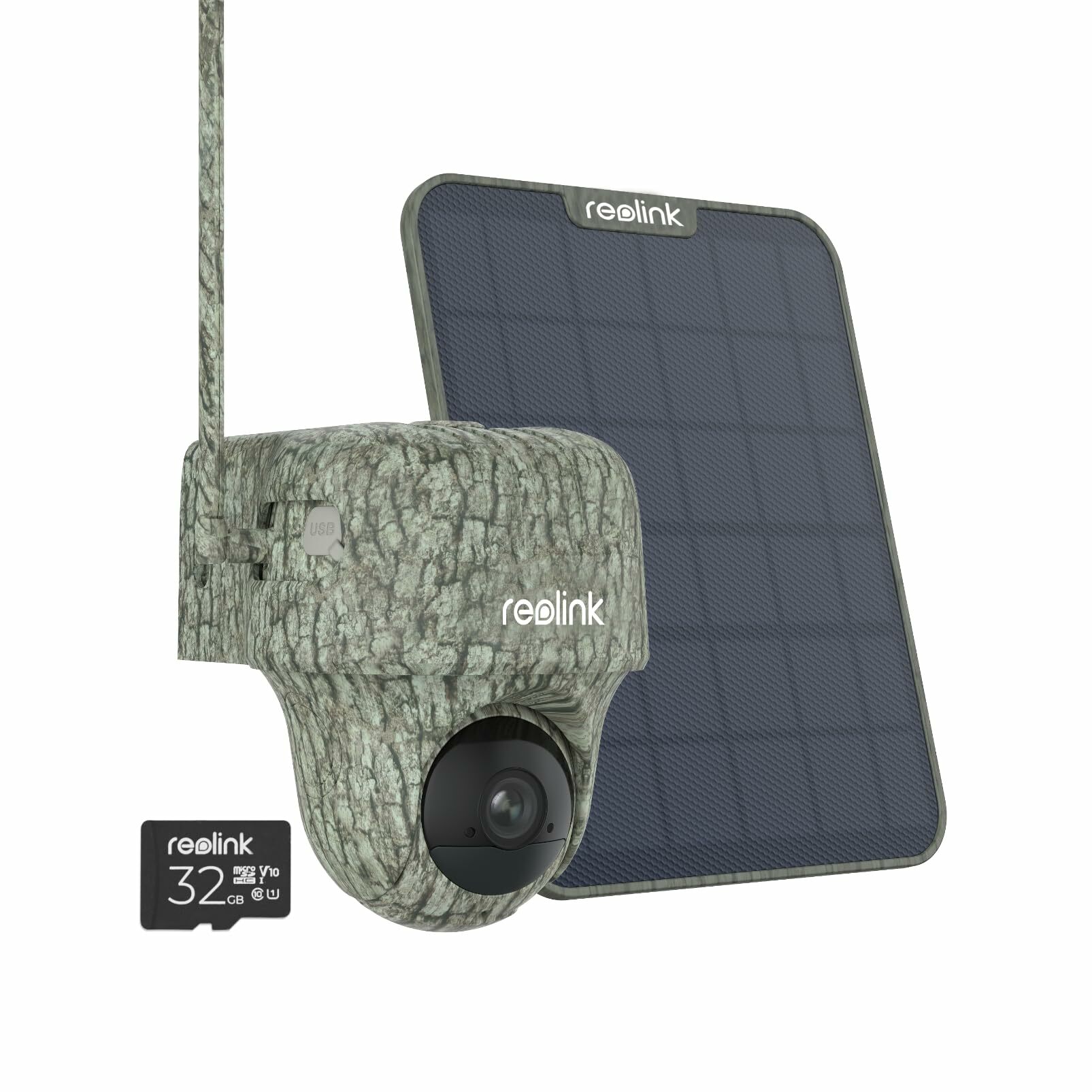 Reolink Go Ranger PT H.265 4K 8MP 4G LTE Waterproof + Pan/Tilt + Battery Wildlife Camera w/Solar Panel 100% 真‧無線4G LTE P/T野外監察電池Camera連太陽能板