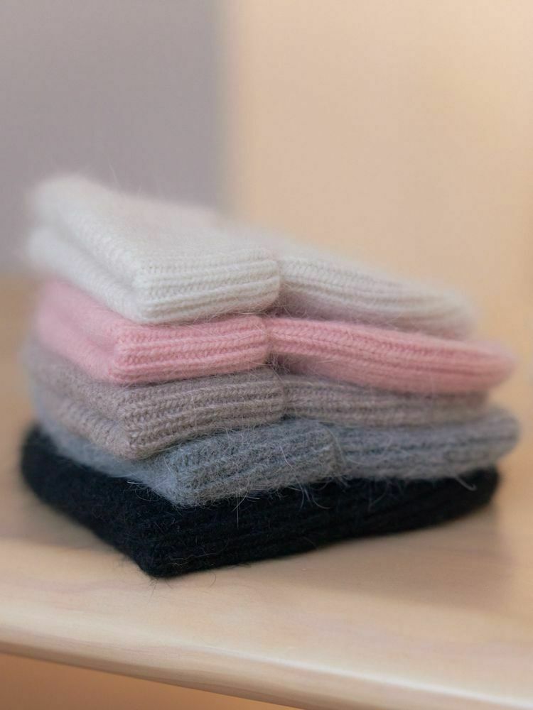 百搭極軟短毛帽