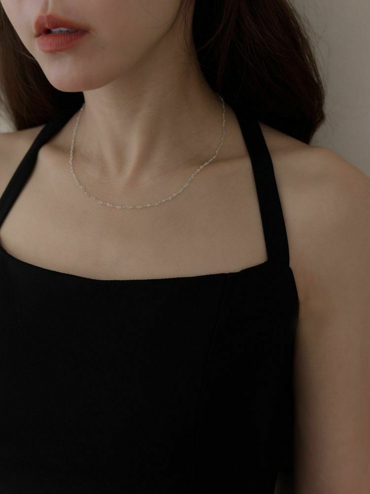 925細緻愛心短鍊