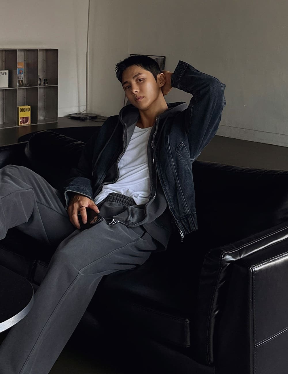 復古剪裁牛仔短款夾克