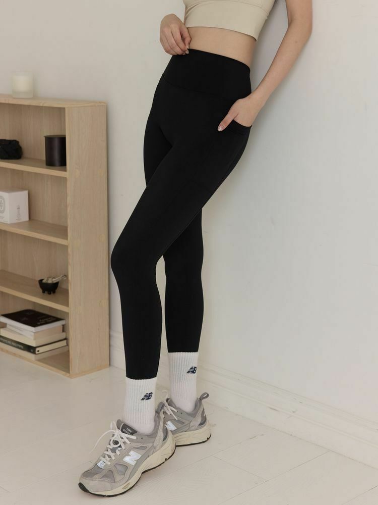 自訂 防捲高腰顯瘦瑜珈褲