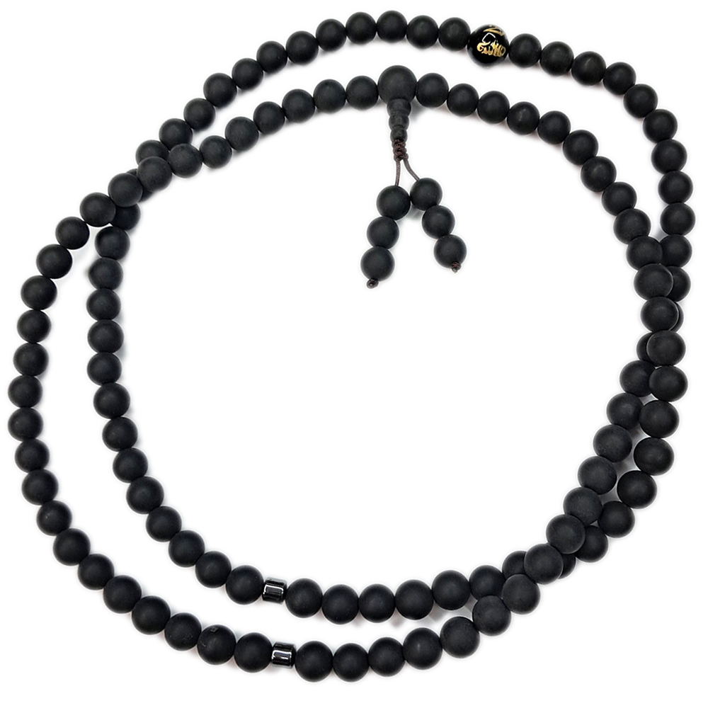 六字真言+靈草藥珀108念珠8mm【十方】148394