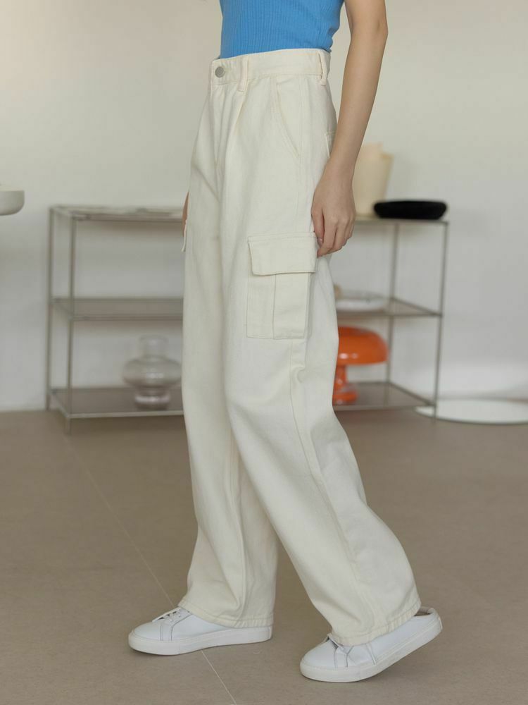 挺料工裝斜紋褲