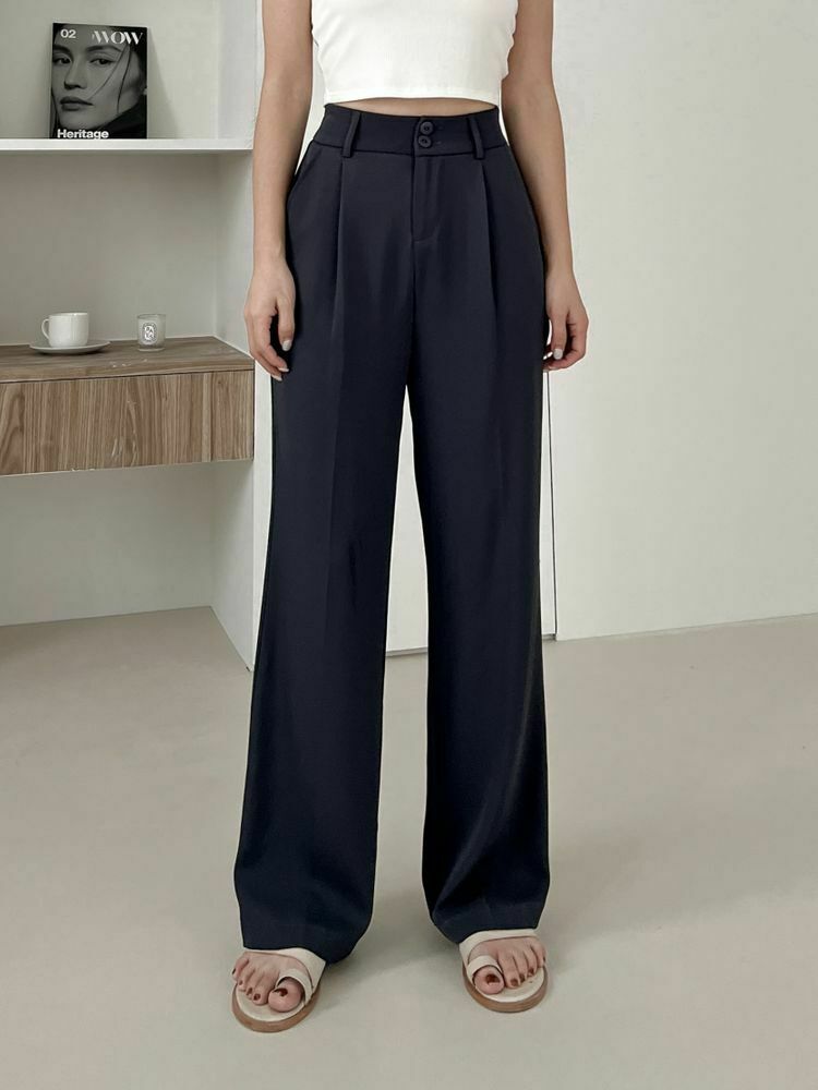 自訂 冰絲涼感顯瘦西褲2.0