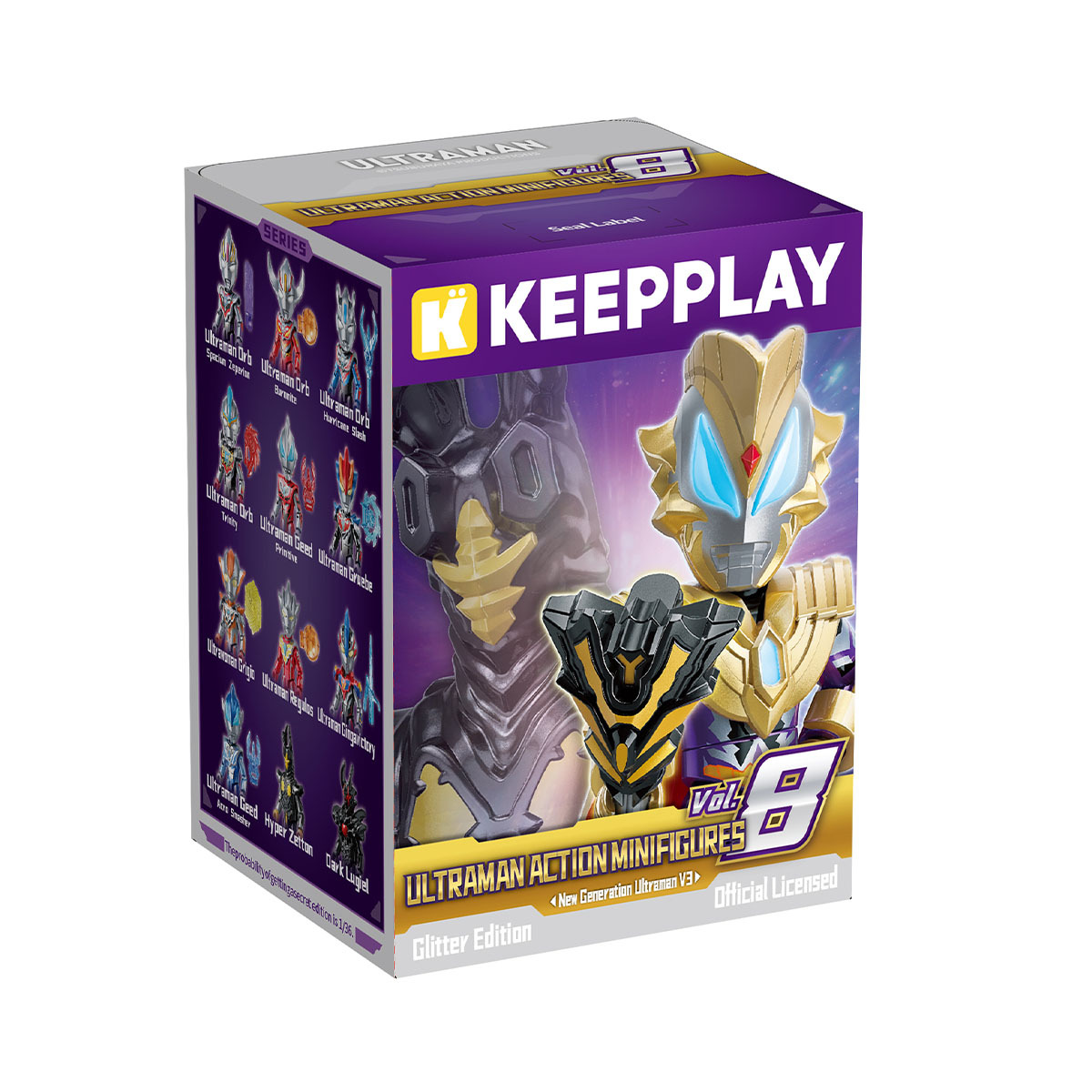 30874超人炫閃款口袋積木第八彈-新世代英雄V3