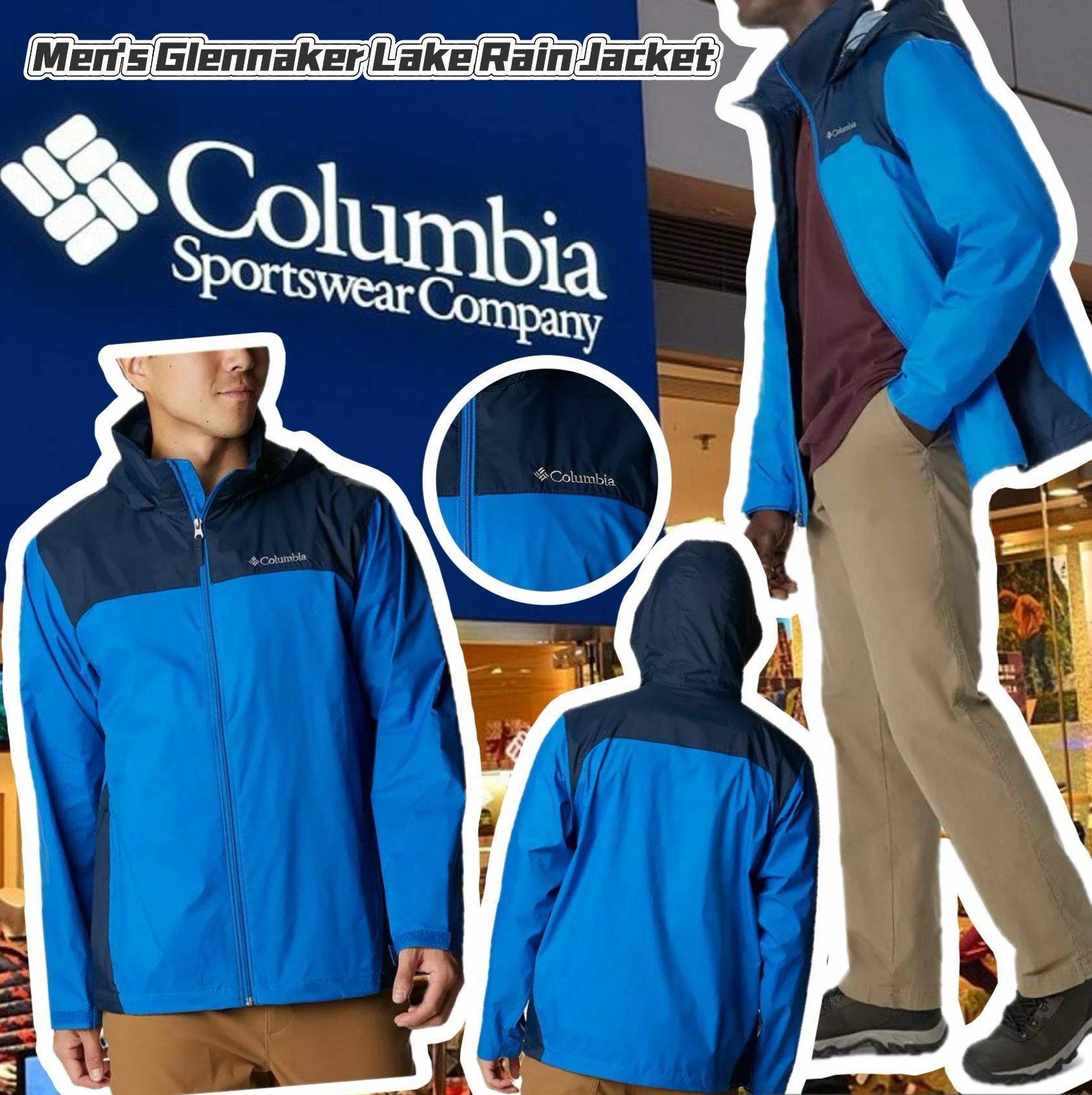 【預購】Columbia Glennaker Rain G092309 男裝外套