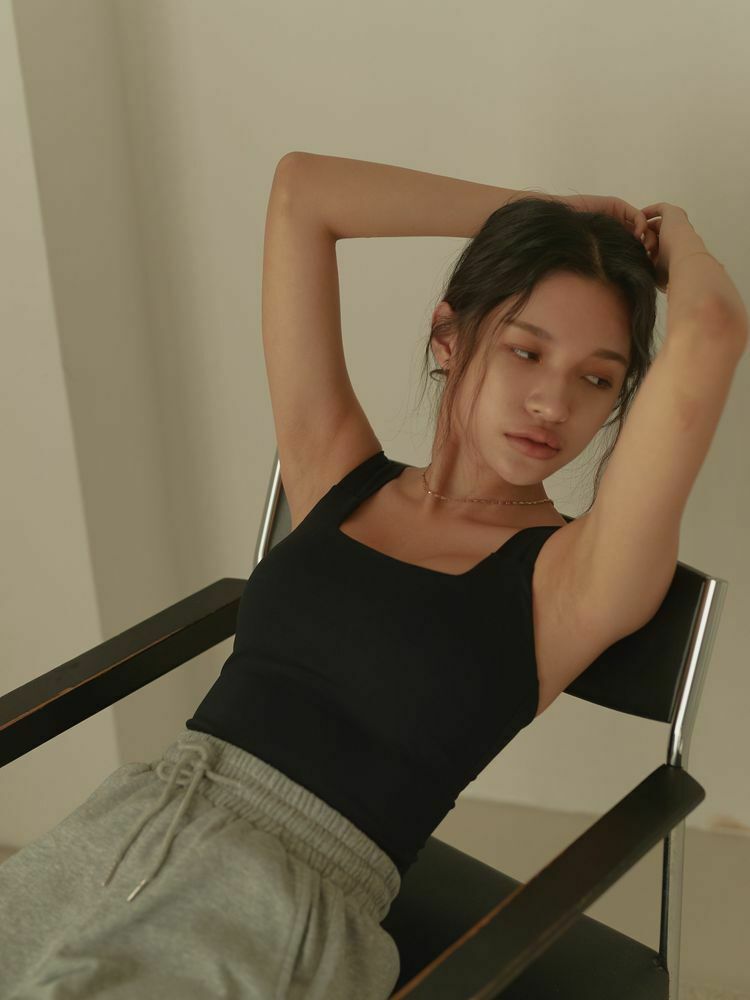 自訂 寬肩方領包覆感Bratop