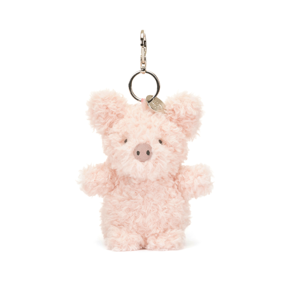 Jellycat Little Pig Bag Charm 毛茸茸小豬 吊飾/鑰匙圈