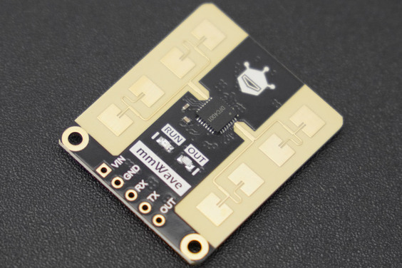 毫米波C4001 24GHz 人體存在偵測感測器（25 公尺/UART）適用 Arduino