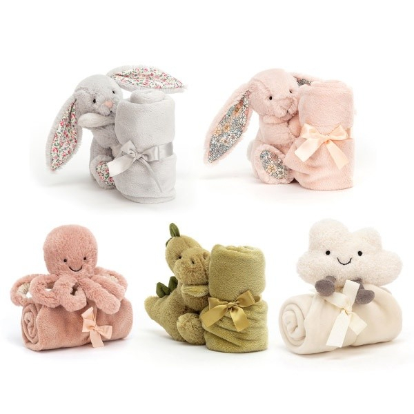 【樂森藥局】英國 Jellycat 安撫巾34cm、安撫口水巾(多款可選)