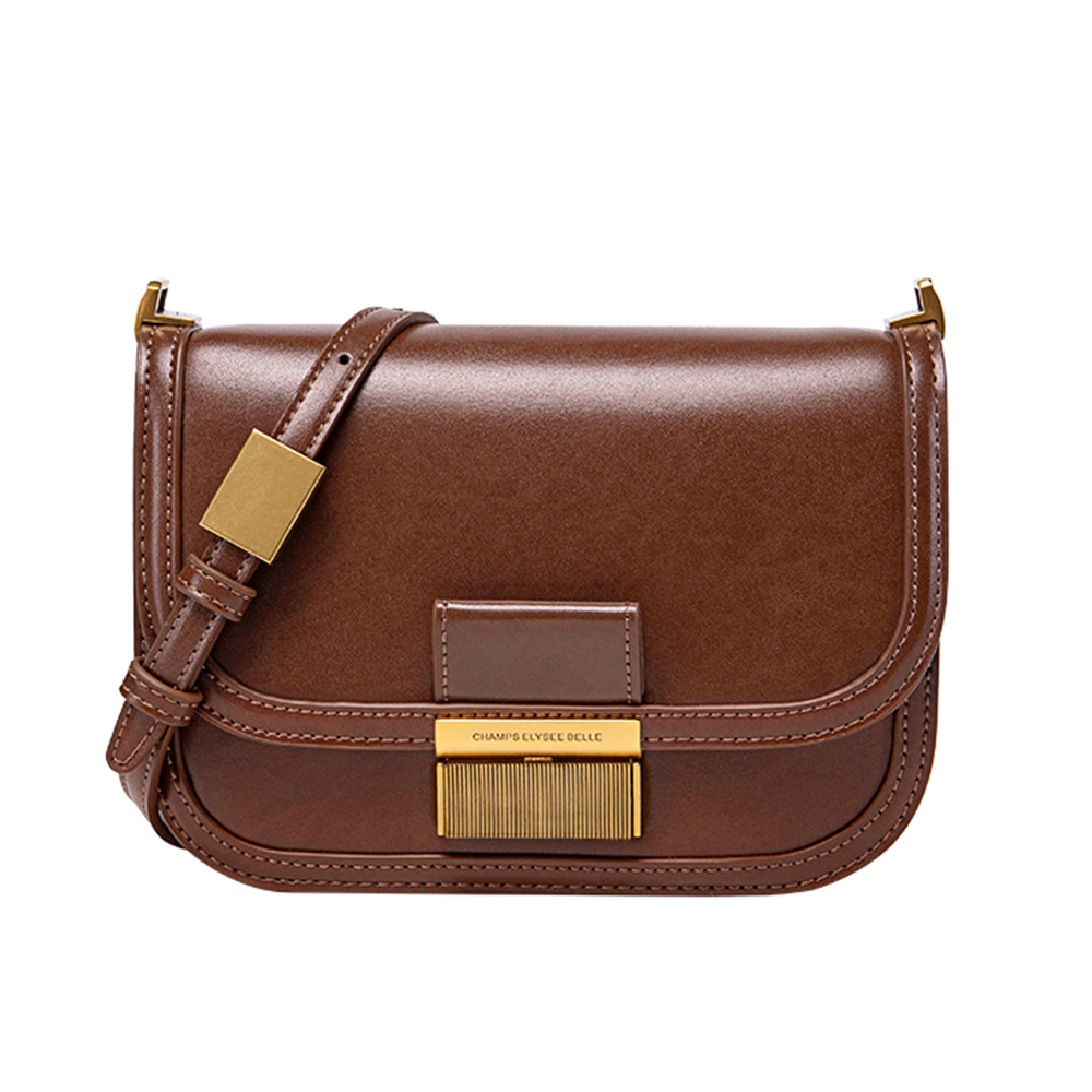 【CHASENG & KEITH】CEB0250 金屬方扣 小方肩包(附肩帶/附防塵袋)