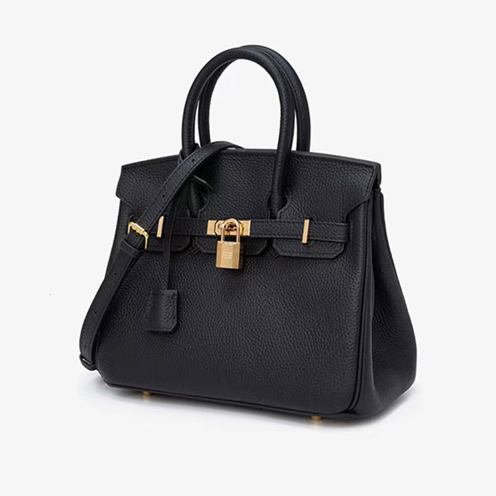 【CHASENG & KEITH】CEB0564 棕/黑 荔枝紋 手提 肩包(附防塵袋/中提袋)