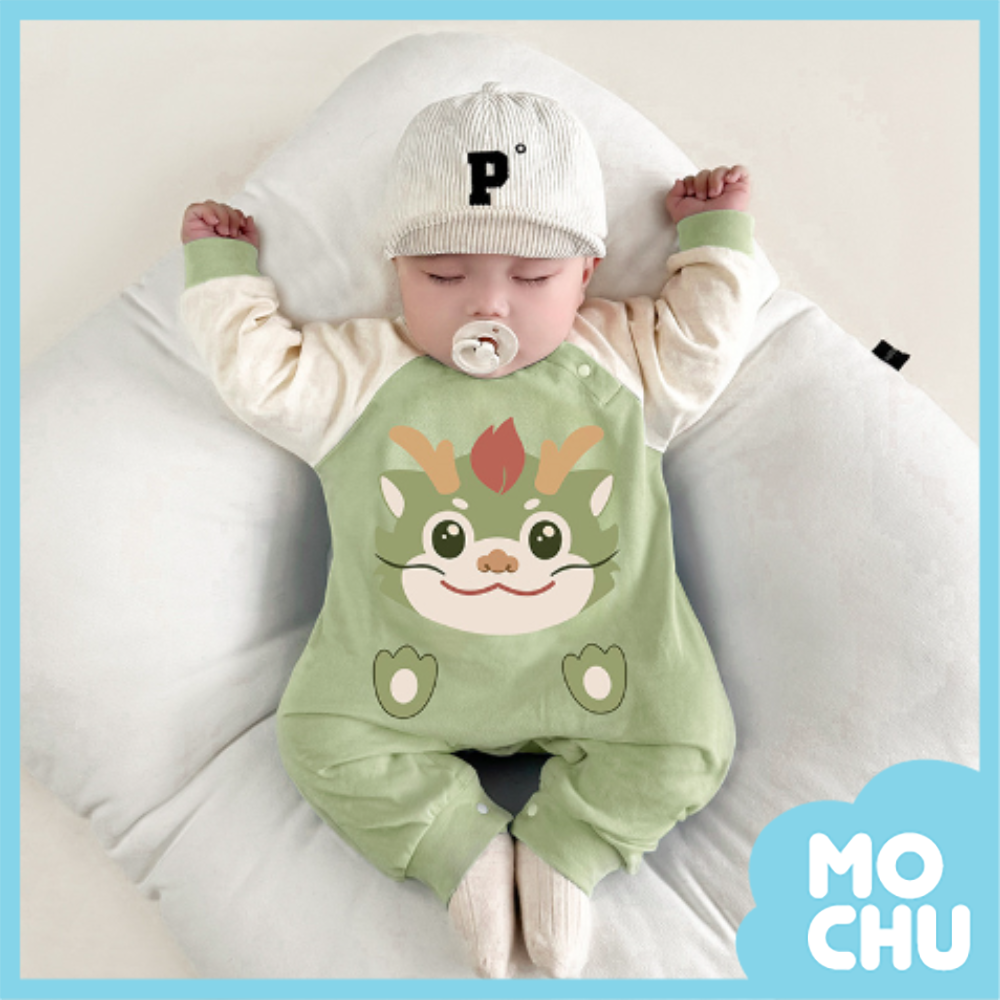 小小龍長袖連身衣