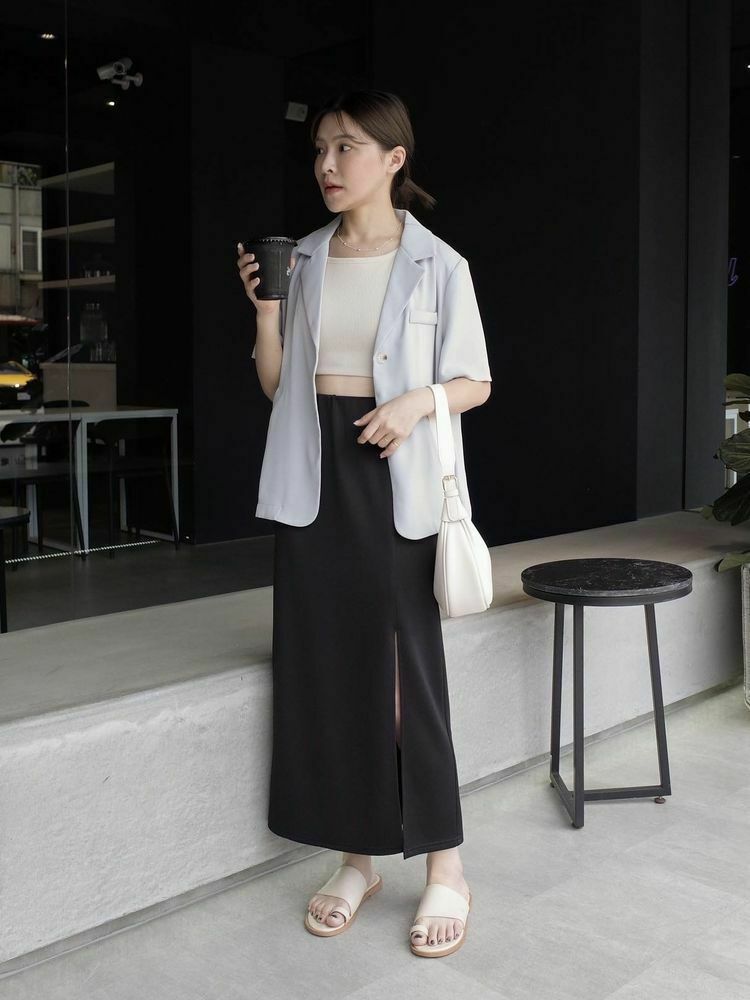 自訂 輕薄質感短袖西外