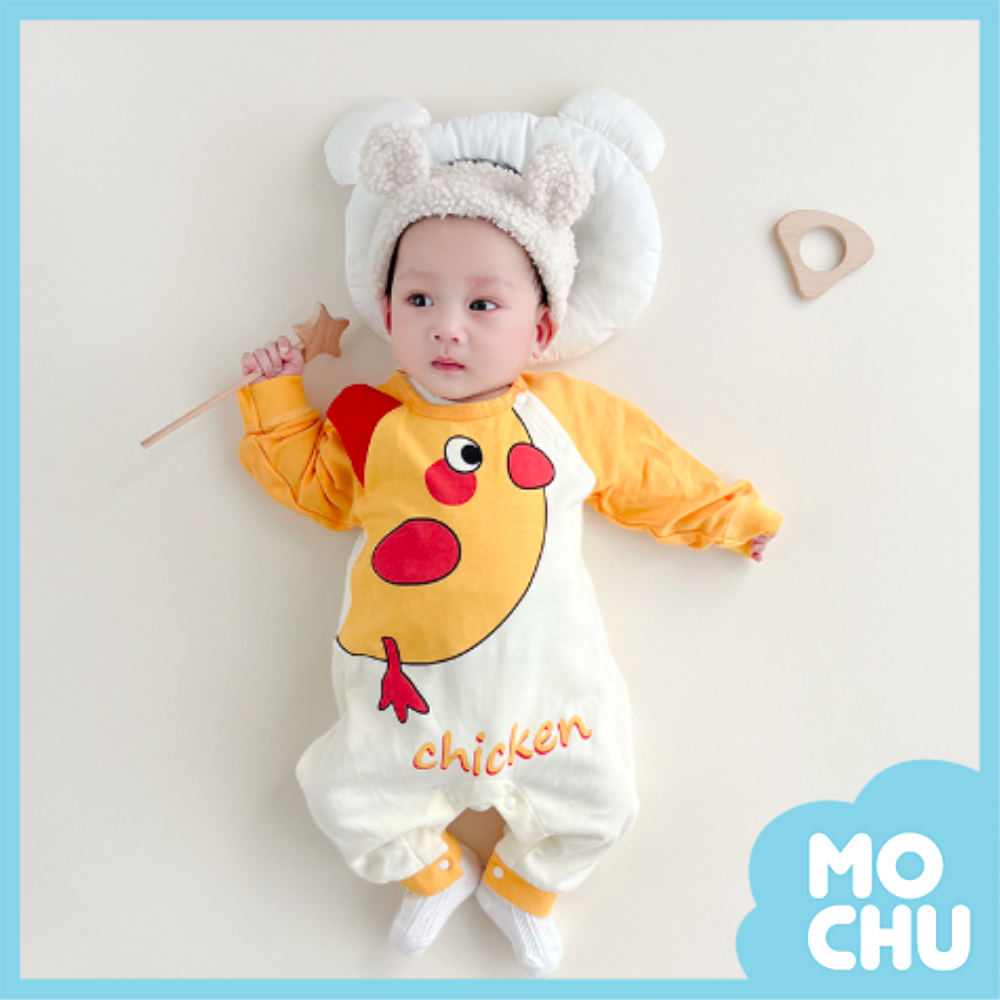 咕咕雞長袖連身衣