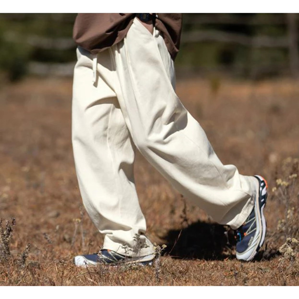 MS-2451 寬鬆斜紋工裝長褲